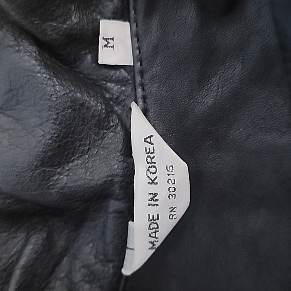 Leather Long Coat - Picture 7 of 8